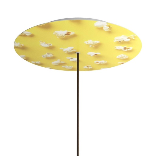 [8057730844185] Rose-One XXL rosette round, 400 mm diameter with 1 hole and 4 holes