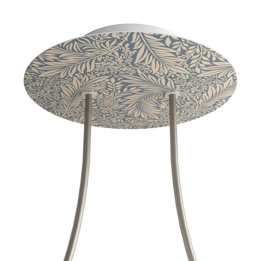 [8057730842600] Rose-One round rosette, diameter 200 mm with 2 holes and 4 holes