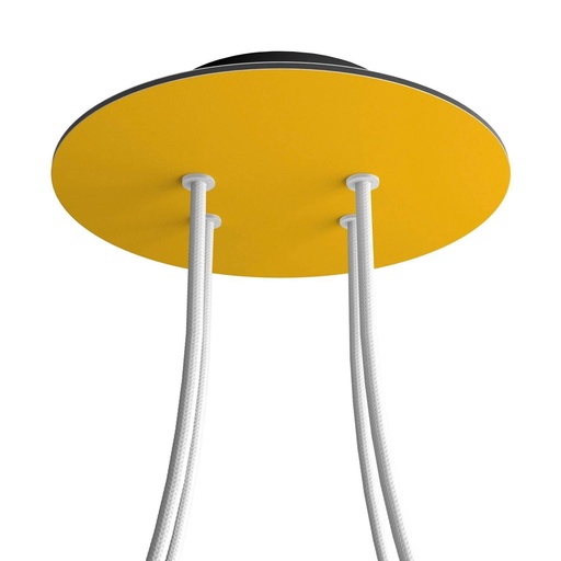 [8050997070090] Rose-One rosette round, diameter 200 mm with 4 holes and 4 side holes