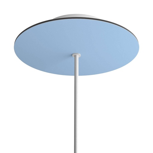 [8050997073732] Rosone Rose-One rotondo, diametro 200 mm con 1 foro e 4 fori laterali
