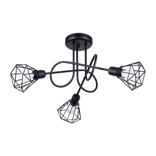 [SL.1109] Lampadario ARTEMIS 3S nero