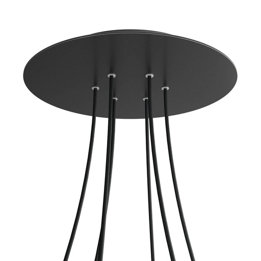 [8050997076092] Rose-One XXL rosette round, 400 mm diameter with 6 holes and 4 holes