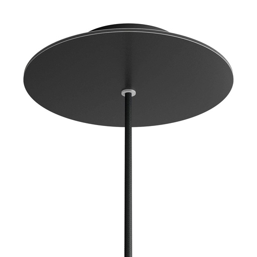 [8050997075866] Rosone Rose-One rotondo, diametro 200 mm con 1 foro e 4 fori laterali