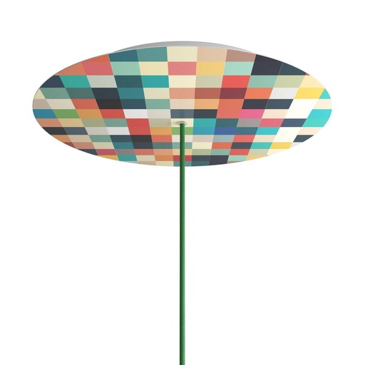 [8057730844161] Rose-One XXL rosette round, 400 mm diameter with 1 hole and 4 holes