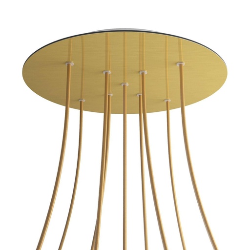 [8057730861786] Rose-One XXL rosette round, diameter 400 mm with 9 X and 4 holes