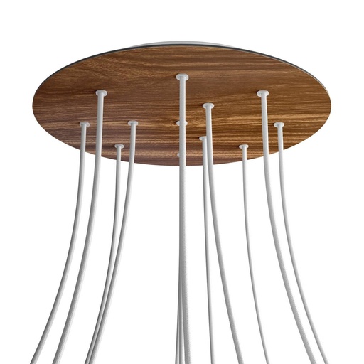 [8050997072216] Rose-One XXL rosette round, diameter 400 mm with 12 holes and 4 holes