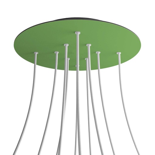 [8050997071745] Rose-One XXL rosette round, 400 mm diameter with 10 holes and 4 holes