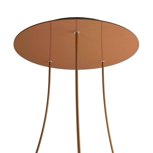 [8050997078348] Rose-One XXL rosette round, 400 mm diameter with 3 holes and 4 holes