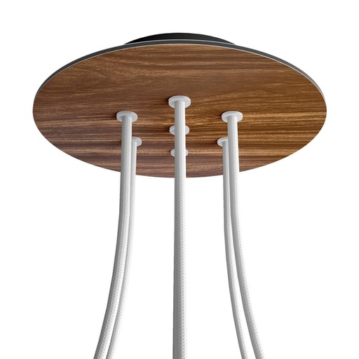 [8050997068745] Rose-One round rosette, diameter 200 mm with 7 holes and 4 side holes