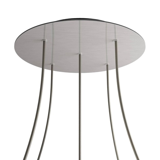[8050997078836] Rose-One XXL rosette round, diameter 400 mm with 5 holes and 4 holes