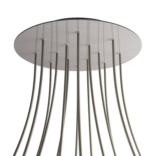 [8050997078911] Rose-One XXL rosette round, diameter 400 mm with 14 holes and 4 bores