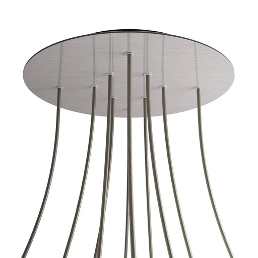 [8050997078898] Rose-One XXL rosette round, 400 mm diameter with 10 holes and 4 holes