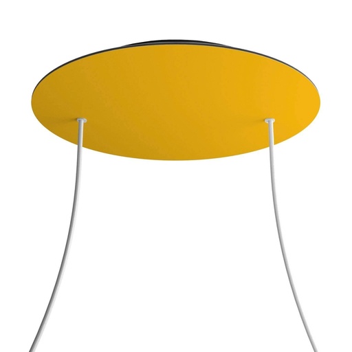 [8050997070410] Rose-One XXL rosette round, diameter 400 mm with 2 holes and 4 holes