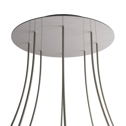 [8050997078867] Rose-One XXL rosette round, diameter 400 mm with 8 holes and 4 holes