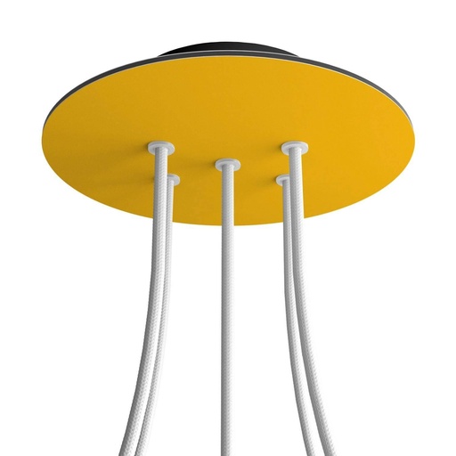 [8050997070106] Rose-One rosette round, diameter 200 mm with 5 holes and 4 side holes