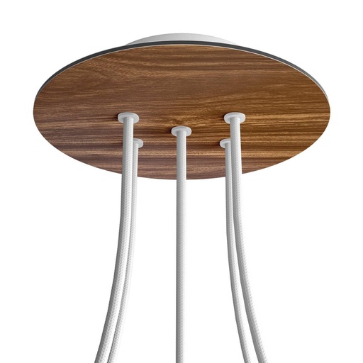 [8050997071943] Rose-One rosette round, diameter 200 mm with 5 holes and 4 side holes