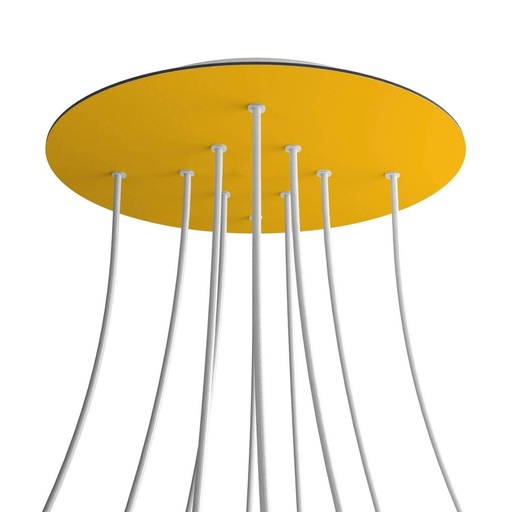 [8050997073589] Rose-One XXL rosette round, 400 mm diameter with 10 holes and 4 holes