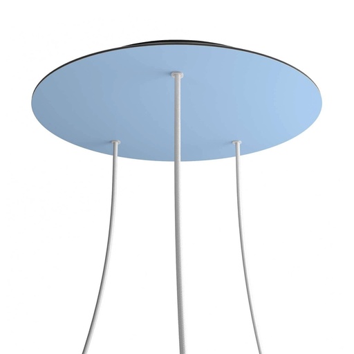 [8050997070892] Rose-One XXL rosette round, 400 mm diameter with 3 holes and 4 holes
