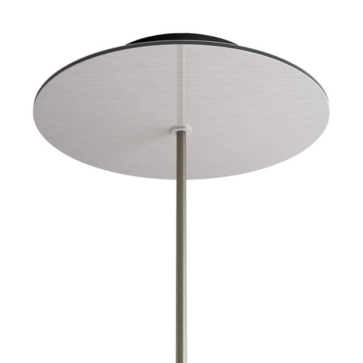 [8050997078621] Rosone Rose-One rotondo, diametro 200 mm con 1 foro e 4 fori laterali