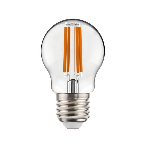 [8055681811928] Lampadina LED Trasparente Globo 4W 400Lm E27 3000K