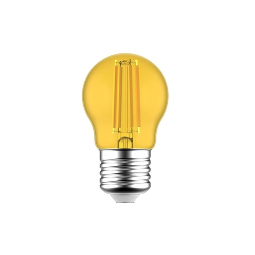 [8055681816404] LED Bulb Yellow Globetta G45 Decorative 1,4W 80Lm E27