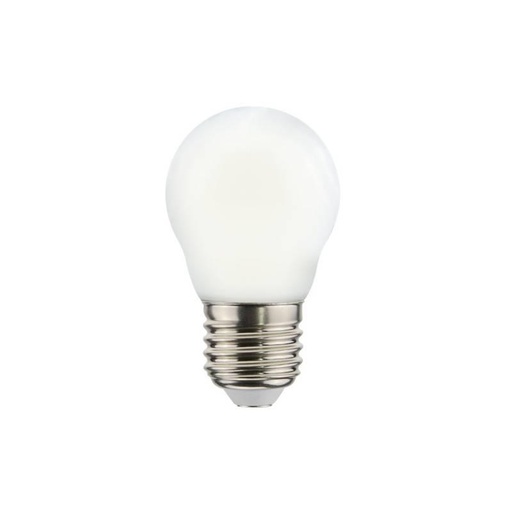 [8055681816367] Lampadina LED Milky Globetta G45 Decorativa 1,4W 136Lm E27 2700K