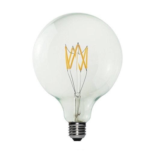 [8057971910489] Lampadina LED Trasparente Linea 5V filamento corto Globo G125 1,3W
