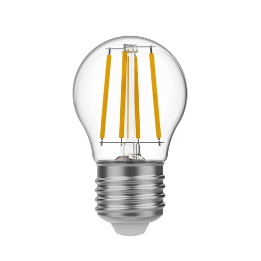 [8050997700003] LED Bulb Transparent Mini Globe G45 4W 470Lm E27 2700K - E01