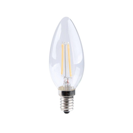 [8055681816022] LED Bulb Transparent Olive 6W 806Lm E14 2700K
