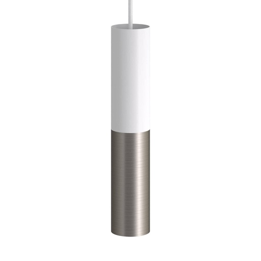 [8057730909211] Tub-E14, tubo in metallo doppio per faretto con portalampada doppia