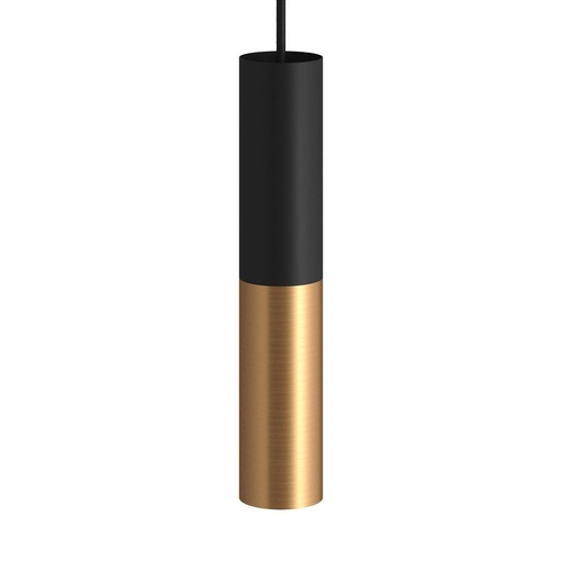 [8057730909204] Tub-E14, tubo in metallo doppio per faretto con portalampada doppia