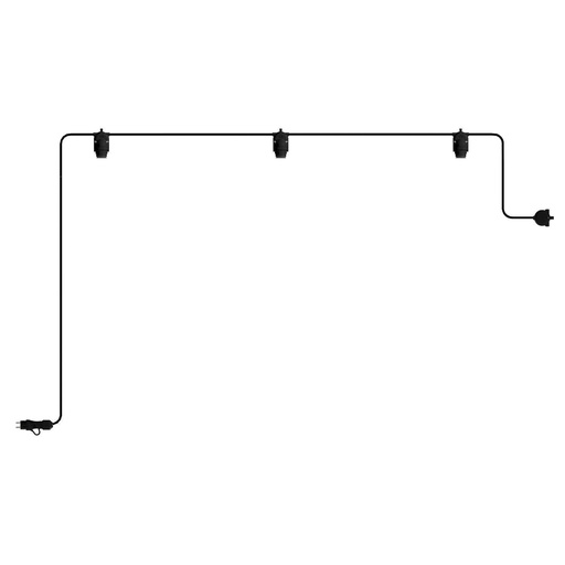 [8,051E+12] Catenaria EIVA da esterno IP65 portatile con 3 luci