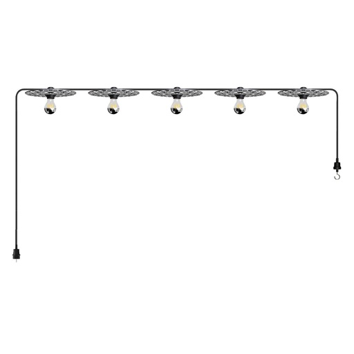 [8,051E+12] 7.5 m Lumet 'Maioliche' system catenary with textile cable, 5