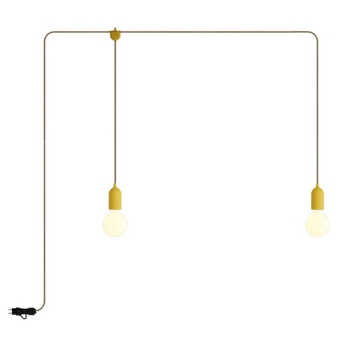 [8,051E+12] F-Snake EIVA Lampada da esterno IP65 portatile a 2 luci
