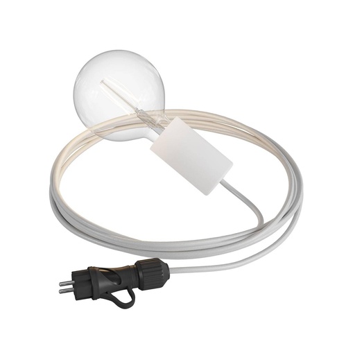 [8,05773E+12] Snake Eiva Elegant, portable outdoor lamp, 5 m textile cable,