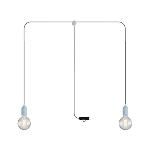 [8,051E+12] T-Snake EIVA Lampada da esterno IP65 portatile a 2 luci