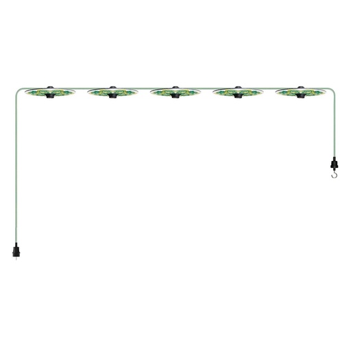 [8,051E+12] 7.5 m Lumet 'Maioliche' system catenary with textile cable, 5