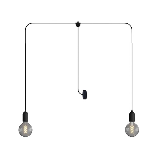 [8,051E+12] T-Snake EIVA Lampada da esterno IP65 a 2 luci con rosone
