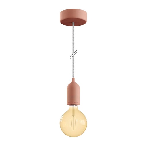 [8,05773E+12] EIVA PASTEL Outdoor pendant lamp with 1.5 m textile cable,