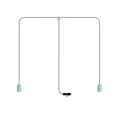 [8,051E+12] T-Snake EIVA Lampada da esterno IP65 portatile a 2 luci