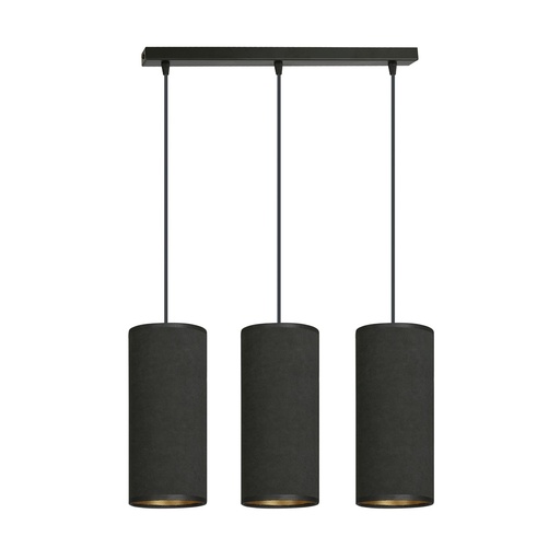 [1067/3] Bente 3 Bl Black pendant lamp